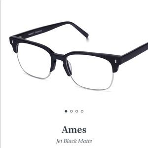 Warby Parker Black Matte Glasses